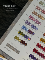 image, Youse Gel 36 Pcs Auroras Cat Eye Gel Polish Set – 15ml Bottles + Shade Card + Free Magnet | Premium Magnetic Gel Collection
