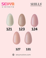 image, Milky Gel Polish Set of 5 – Shills Professional | Nude & Neutral Collection | Sevyn Colors