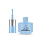 image, Fingertips Vivid Vibes UV Gel Polish – Shade 10 Powder Blue | Long-Lasting Soak-Off Gel Nail Color