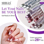 image, Shills Ethereal Iridescent Cat Eye Gel Polish Set (12 Colors) | Magnetic Nail Art Kit | HEMA & TPO Free