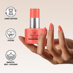 image, Fingertips Vivid Vibes UV Gel Polish – Shade 12 Pumpkin Splash | 16ml Long-Lasting Soak-Off Gel Nail Color