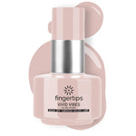image, Fingertips Vivid Vibes UV Gel Polish – Shade 20 Ivory Cream | 16ml Soak-Off Long-Lasting Gel Nail Color