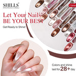 image, Shills Fading Twilight Cat Eye Gel Polish Set (12 Colors) | Magnetic Nail Art Kit | HEMA & TPO Free