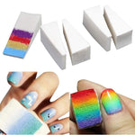 image, Sevyn Colors Nail Art Sponges Gradient Ombre Sponge Set for Nail Polish, Gel & Acrylic Nail Design (Pack of 8)