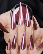 image, Sevyn Colors Chrome Nail Powder 3 Colors Metallic Mirror Effect Pigment Set for Gel & Acrylic Nails