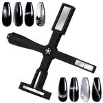 image, Sevyn Colors 5-in-1 Magnetic Nail Tool Cat Eye Nail Magnet Wand Set for Gel Polish Effects