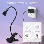 image, Sevyn Colors Clip-On Flexible UV LED Nail Light – USB Powered Mini Lamp for Gel Nail Art Curing | Portable Single Finger UV Light