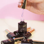 image, Emigel Professional Translucent UV Gel Polish Set – 6 Special Soak-Off Shades with Base & Top Coat