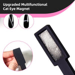 image, Sevyn Colors 5-in-1 Magnetic Nail Tool Cat Eye Nail Magnet Wand Set for Gel Polish Effects