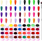 image, Sevyn Colors Gel Paint Nail Polish Set – 36 Colors Nail Art Gel Kit | Nail Design & DIY Painting Gel for Salon & Home Use