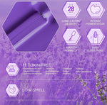 image, Bolt Bee Purple Gel Nail Polish Set – 6 Colors Grape, Glitter, Lavender & Plum Shades | Soak-Off LED Gel for Summer Nail Art