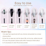 image, Sevyn Colors Silver Chrome Nail Powder Ultra Mirror Metallic Pigment for 3D Nail Art & Gel Polish, with Applicator