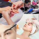 image, Sevyn Colors Half Moon LED Nail Desk Lamp – Adjustable Warm to Cool Light, Professional Salon Lighting for Manicure, Tattoo, Beauty & Skincare