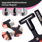 image, Sevyn Colors 5-in-1 Magnetic Nail Tool Cat Eye Nail Magnet Wand Set for Gel Polish Effects
