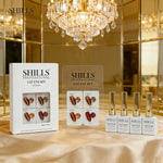 image, Shills Professional Cat Eye Gel Polish Set CE42 (4 Colors) | Magnetic Nail Art Kit | UV/LED Soak-Off