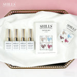 image, Shills Professional Cat Eye Gel Polish Set CE48 (4 Colors) | Magnetic Nail Art Kit | UV/LED Soak-Off