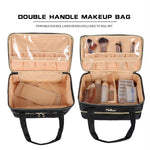 image, Double Handle Nail Art & Makeup Organizer Bag – 2 Layer Portable Storage Case