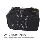 image, Double Handle Nail Art & Makeup Organizer Bag – 2 Layer Portable Storage Case