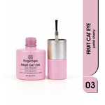 image, Fingertips Fruit Cat Eye Gel Polish 10ml - Shade 03 Petal Cherry | Magnetic 3D Cat Eye UV LED Gel Nail Polish