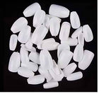 image, Shills Professional Short Ballet Nail Tips – 500pcs Natural Full Cover Tips (10 Sizes: 0–9) | Coffin Shape for Gel, Acrylic & Press-On Nails