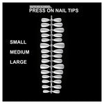 image, Shills Professional Press On Nail Tips 300pcs Matte Mid Almond (Full Cover Artificial Nails Set)