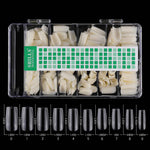 image, Shills Professional Soft Gel Nail Tips – Square Shape Natural (PT-12N) | 550pcs Full Cover Tips in 10 Sizes (0–9) | Flexible Gel Tips for Extensions & Press-Ons