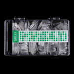 image, Shills Professional Soft Gel Square Nail Tips – 550pcs Clear Full Cover Tips (PT-12) | 10 Sizes (0–9) | Soak-Off Gel Tips for Extensions & Press-On Nails