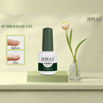 image, Shills Professional Rubber Base Gel – Extra Strength Soak-Off UV/LED Gel (15ml) | Long-Lasting Nail Foundation