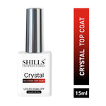 image, Shills Professional Crystal Top Coat — Durable, High-Gloss Finish for Gel Nails | UV/LED Cure | Long-Lasting Shine
