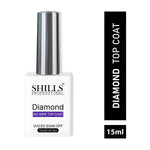 image, Shills Professional Diamond Top Coat — Super Glossy, Durable Finish | UV/LED Cure | Long-Lasting Shine for Gel Nails