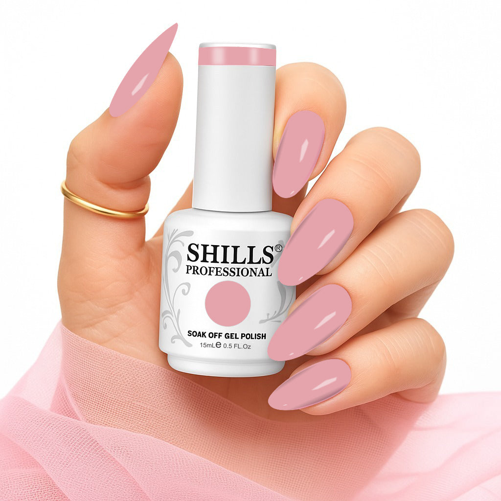 Shills Professional Gel Polish 15ml Long-Lasting UV/LED Soak-Off Nail Gel Color for Salon & Home Use (Shade - 159)