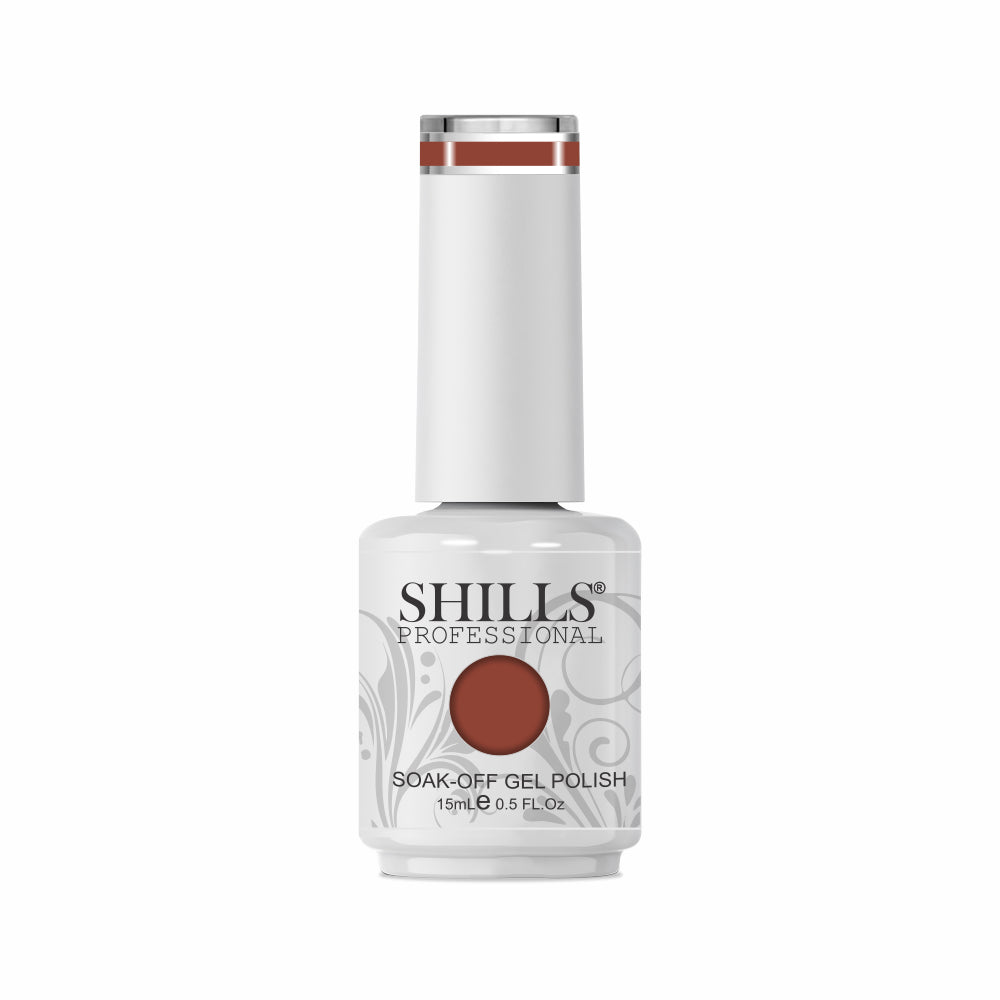 Shills Professional Gel Polish 15ml Long-Lasting UV/LED Soak-Off Nail Gel Color for Salon & Home Use (Shade - 171)