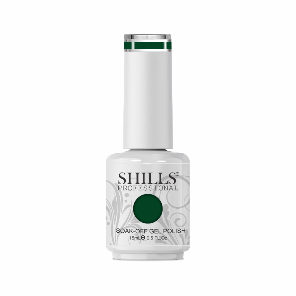 Shills Professional Gel Polish 15ml Long-Lasting UV/LED Soak-Off Nail Gel Color for Salon & Home Use (Shade - 185)