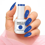 image, Shills Professional Gel Polish 15ml Long-Lasting UV/LED Soak-Off Nail Gel Color for Salon & Home Use (Shade - 186)