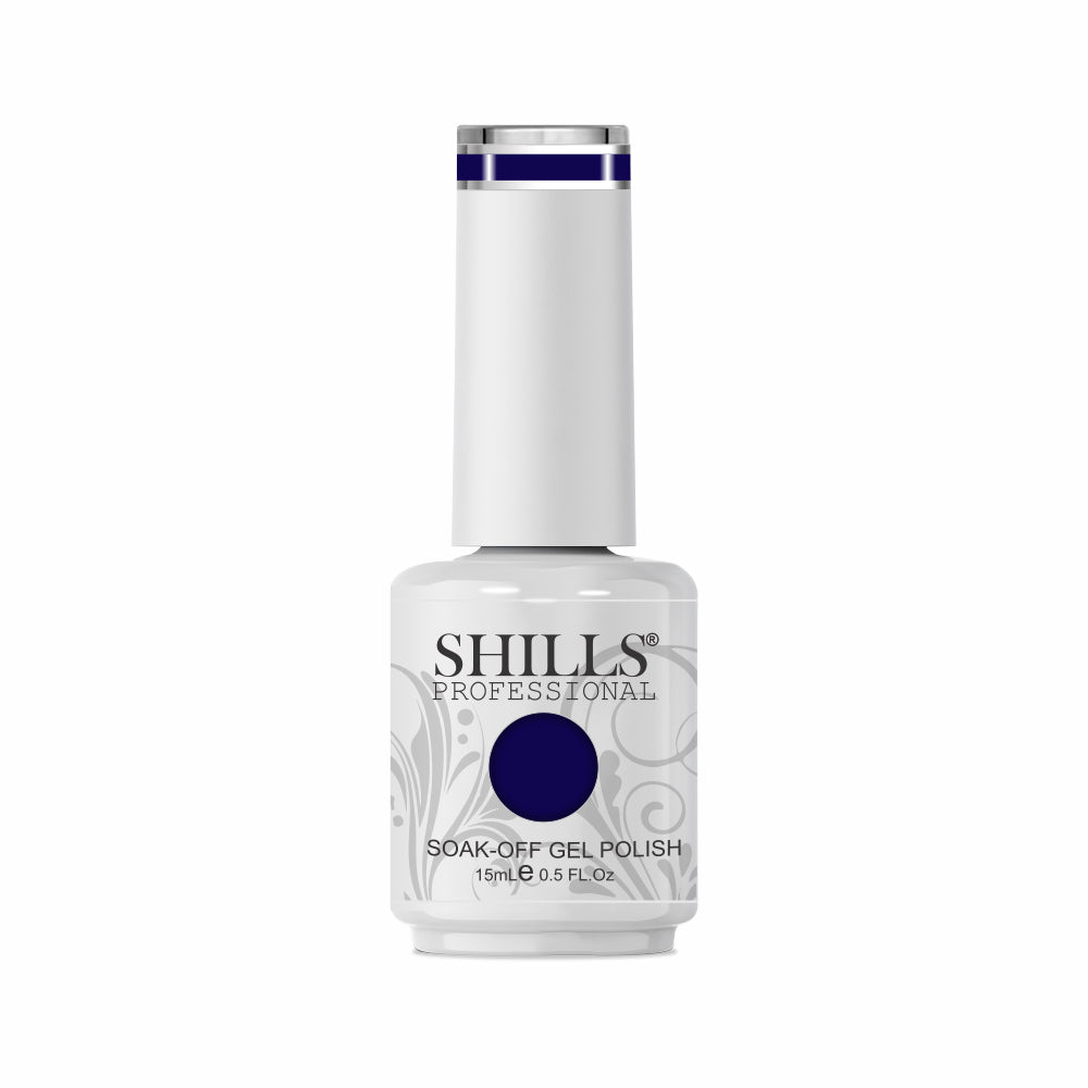 Shills Professional Gel Polish 15ml Long-Lasting UV/LED Soak-Off Nail Gel Color for Salon & Home Use (Shade - 198)