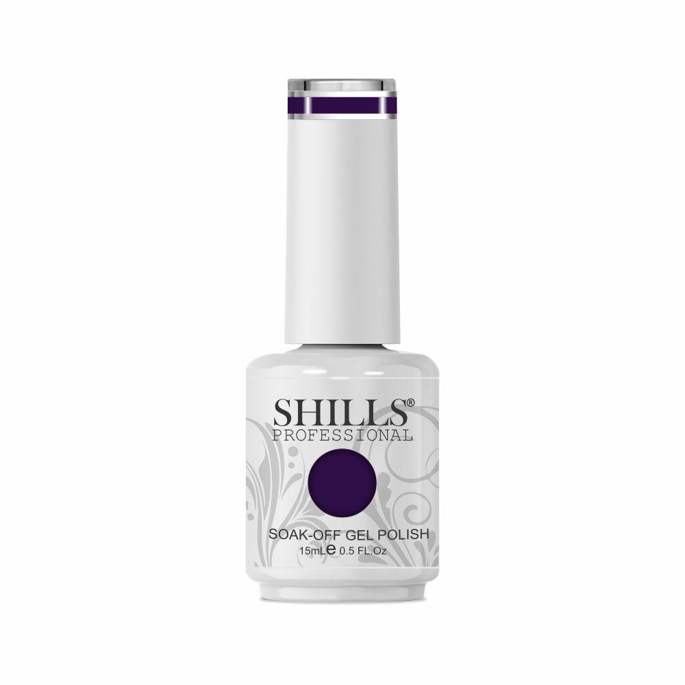 Shills Professional Gel Polish 15ml Long-Lasting UV/LED Soak-Off Nail Gel Color for Salon & Home Use (Shade - 203)