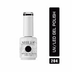 image, Shills Professional Gel Polish 15ml Long-Lasting UV/LED Soak-Off Nail Gel Color for Salon & Home Use (Shade - 204)