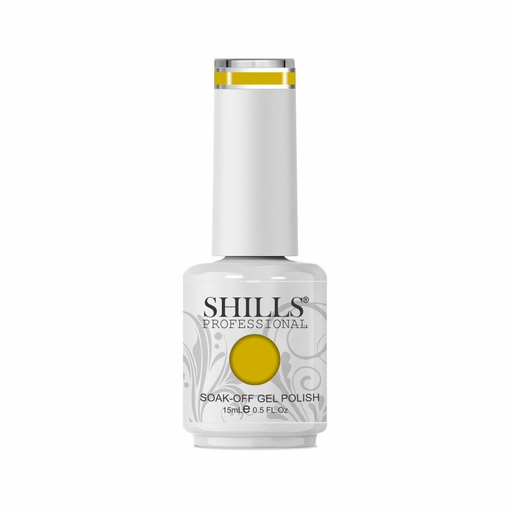Shills Professional Gel Polish 15ml Long-Lasting UV/LED Soak-Off Nail Gel Color for Salon & Home Use (Shade - 205)