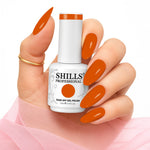 image, Shills Professional Gel Polish 15ml Long-Lasting UV/LED Soak-Off Nail Gel Color for Salon & Home Use (Shade - 210)