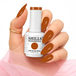 image, Shills Professional Gel Polish 15ml Long-Lasting UV/LED Soak-Off Nail Gel Color for Salon & Home Use (Shade - 216)