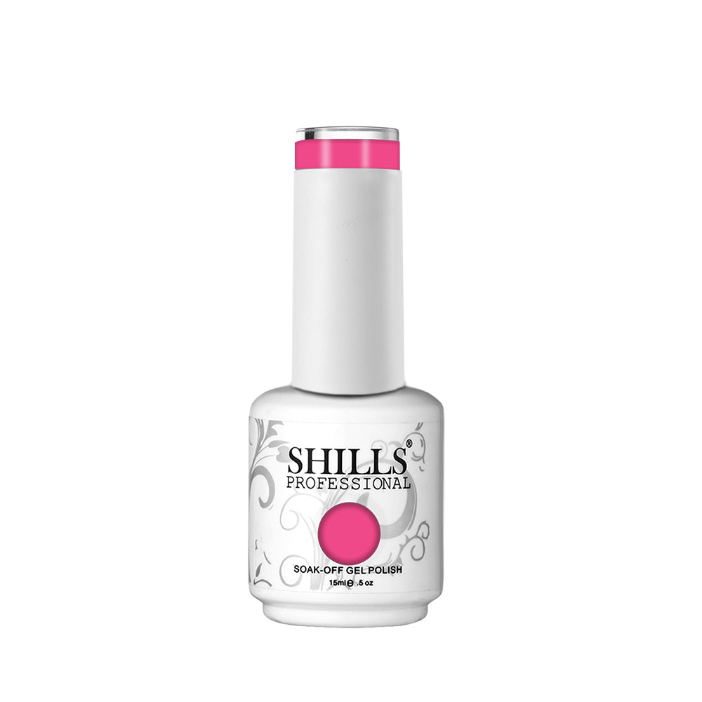 Shills Professional Gel Polish 15ml Long-Lasting UV/LED Soak-Off Nail Gel Color for Salon & Home Use (Shade - 25)