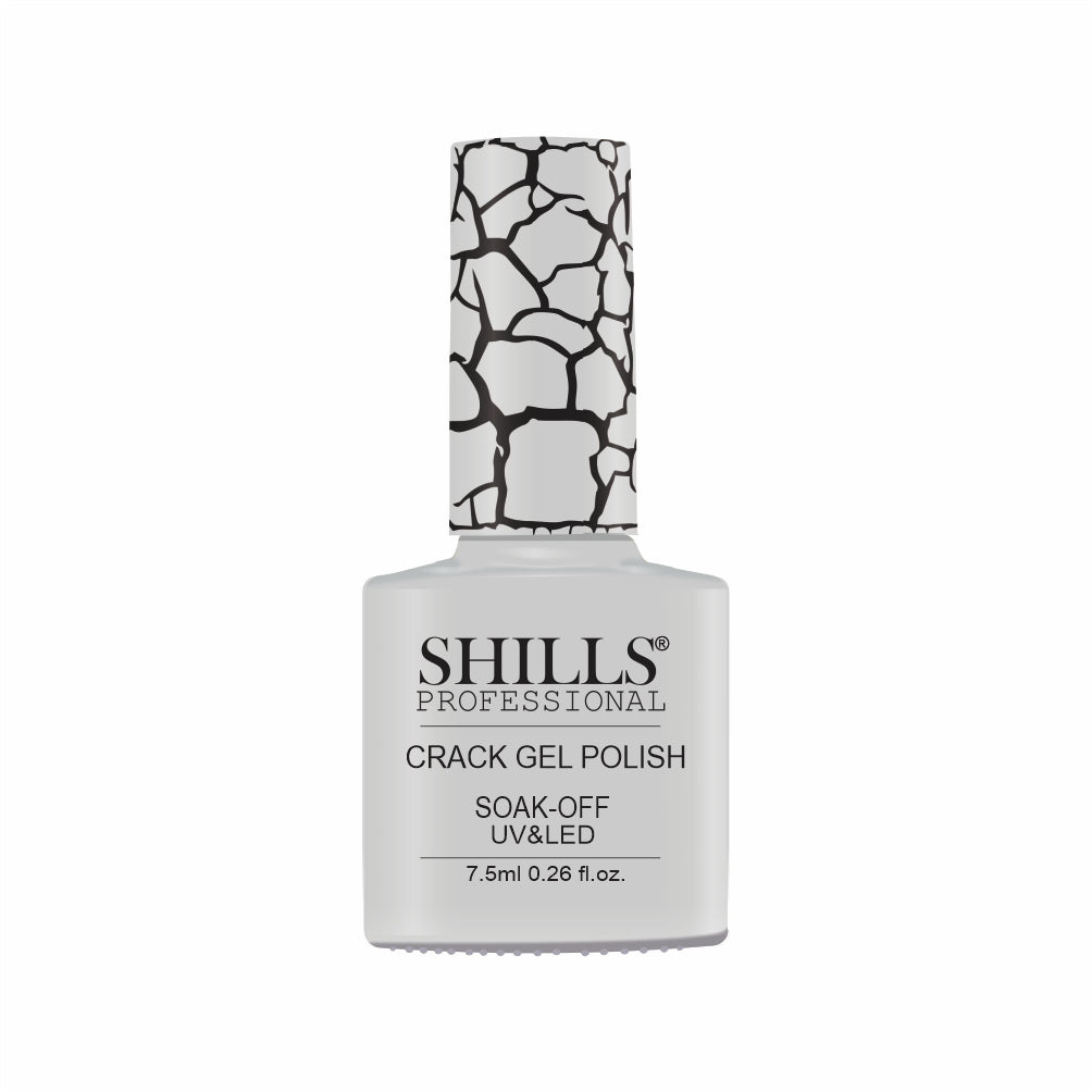 Shills Professional Crack Gel Polish | Crackle Effect UV/LED Gel | Long-Lasting & Durable | Safe Formula (Shade - 274)