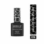 image, Shills Professional Crack Gel Polish | Crackle Effect UV/LED Gel | Long-Lasting & Durable | Safe Formula (Shade - 275)