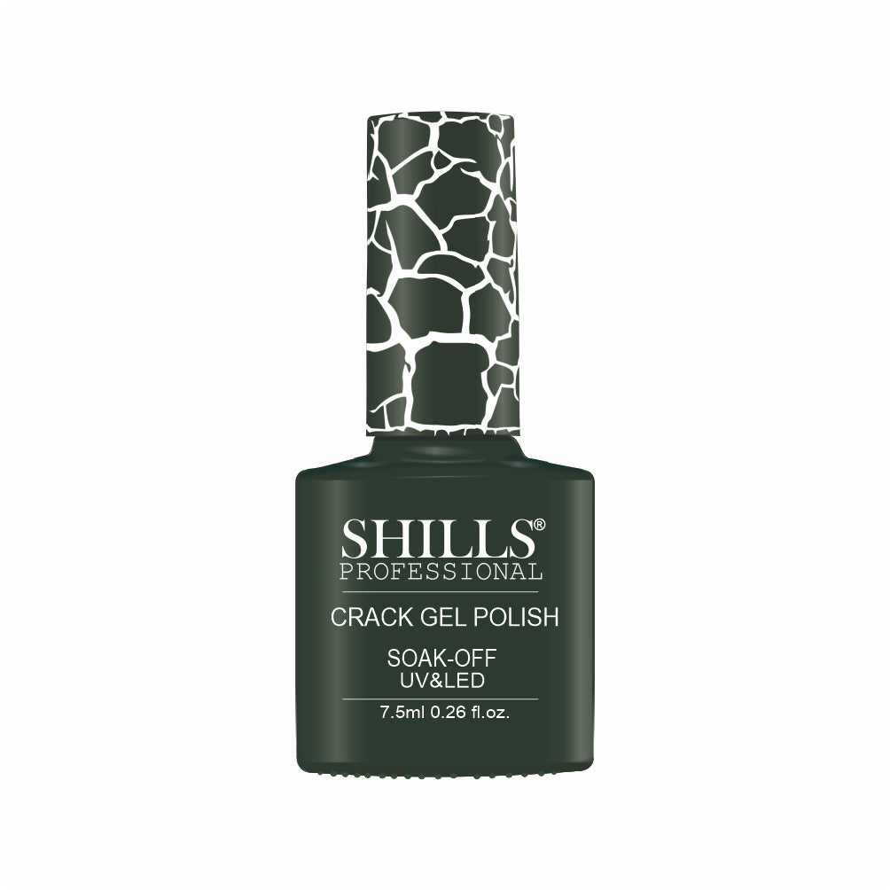 Shills Professional Crack Gel Polish | Crackle Effect UV/LED Gel | Long-Lasting & Durable | Safe Formula (Shade - 279)