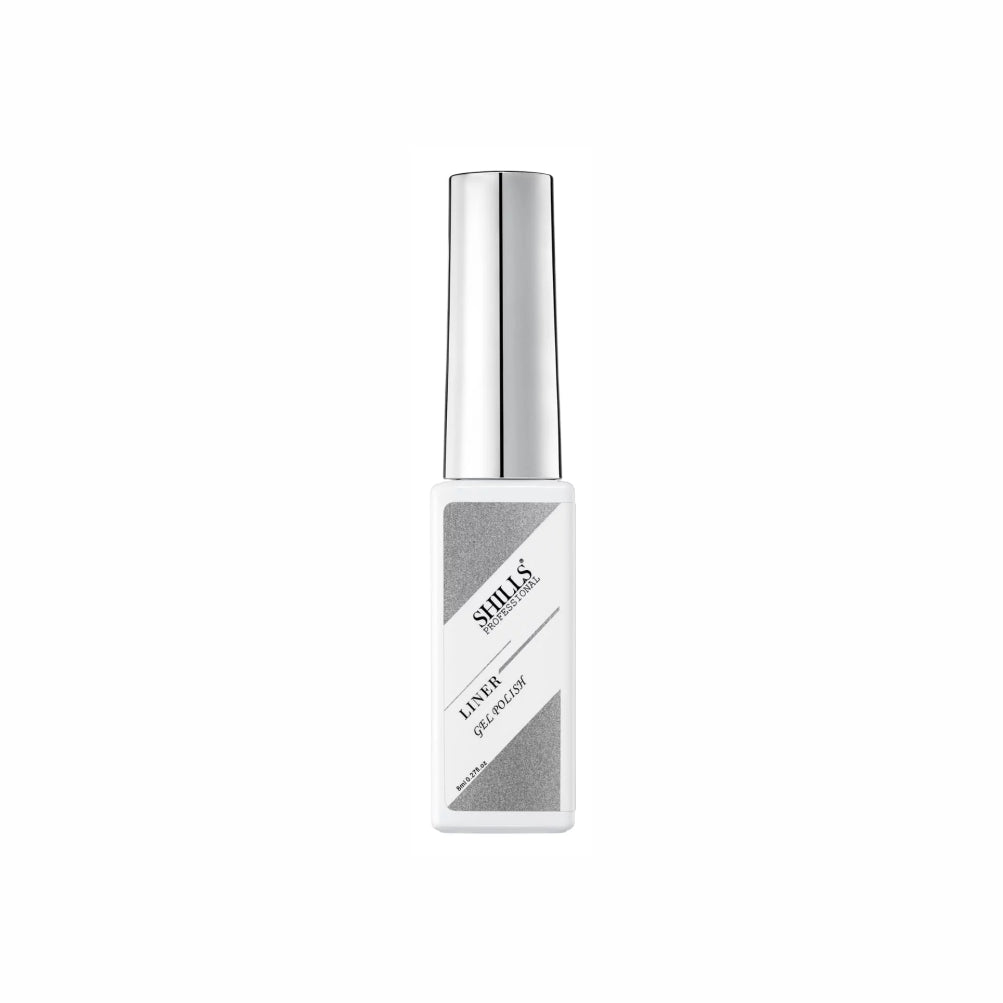 Shills Professional Liner Gel Polish | Precise Detailing & Nail Art | Durable UV/LED Cure | Safe Formula (Shade - 302)