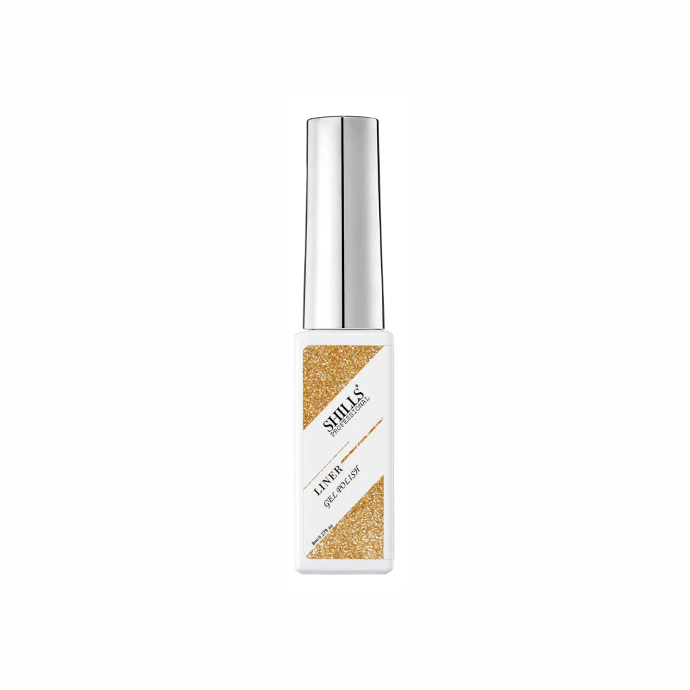Shills Professional Liner Gel Polish | Precise Detailing & Nail Art | Durable UV/LED Cure | Safe Formula (Shade - 304)