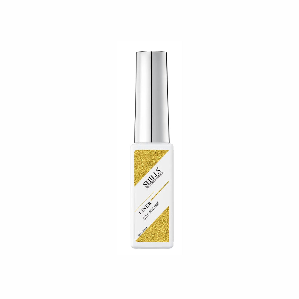 Shills Professional Liner Gel Polish | Precise Detailing & Nail Art | Durable UV/LED Cure | Safe Formula (Shade - 308)
