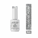 image, Shills Professional Luxury Platinum Gel Polish – High-Shine Glitter Finish, Long-Lasting Formula (Shade-343)
