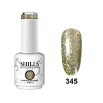 image, Shills Professional Luxury Platinum Gel Polish – High-Shine Glitter Finish, Long-Lasting Formula (Shade-345)
