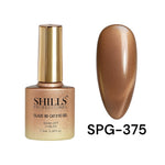 image, Shills Professional 9D Glazed Cat Eye Gel Polish – Magnetic Shine for Salon-Quality Nails (Shade - 375)